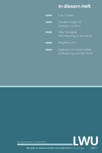 LWU Literatur in Wissenschaft und Unterricht – neue Folge 1/2026 – ISBN 9783568100504 / 978-3-568-10050-4 / 978-3-5681-0050-4