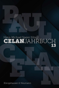 Celan-Jahrbuch – Band 13 – Hans-Michael Speier (Hrsg.) – ISBN 9783826098734 / 978-3-8260-9873-4 / 978-3-8260-9873-4