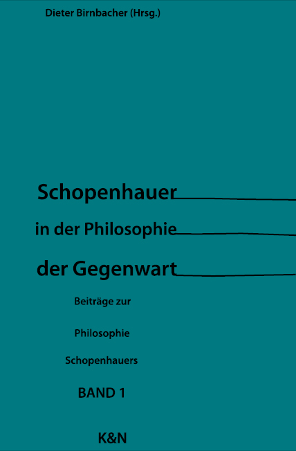 Cover zu Schopenhauer in der Philosophie der Gegenwart (ISBN 9783826012280)