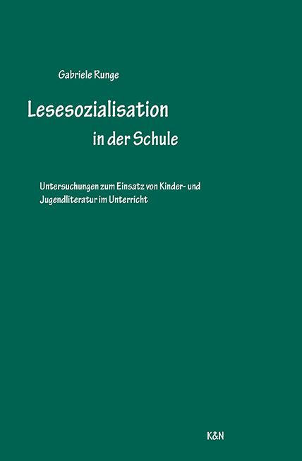Cover zu Lesesozialisation in der Schule (ISBN 9783826012822)