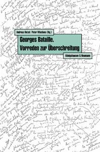 Cover zu Georges Bataille (ISBN 9783826013553)
