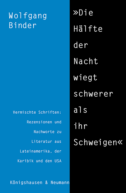Cover zu Die Hälfte der Nacht wiegt schwerer als ihr Schweigen (ISBN 9783826014468)