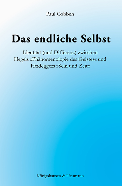 Cover zu Das endliche Selbst (ISBN 9783826014697)