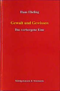 Cover zu Gewalt und Gewissen (ISBN 9783826014949)