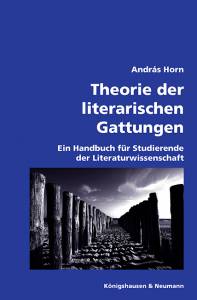 Cover zu Theorie der literarischen Gattungen (ISBN 9783826015441)
