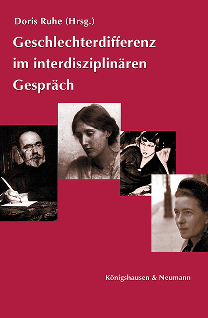 Cover zu Geschlechterdifferenz im interdisziplinären Gespräch (ISBN 9783826015625)