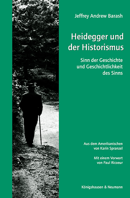 Cover zu Heidegger und der Historismus (ISBN 9783826015755)