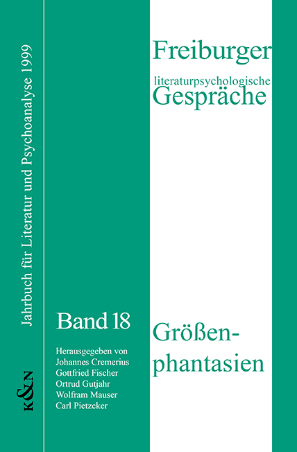 Cover zu Freiburger literaturpsychologische Gespräche (ISBN 9783826016721)
