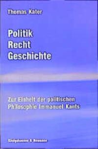 Cover zu Politik, Recht, Geschichte (ISBN 9783826016745)