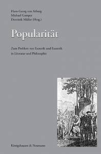 Cover zu Popularität (ISBN 9783826016882)