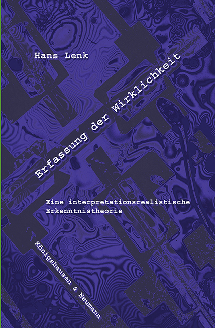 Cover zu Erfassung der Wirklichkeit (ISBN 9783826017438)
