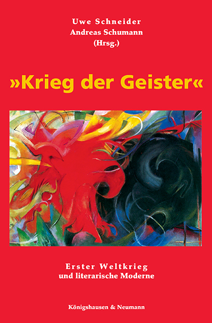Cover zu Krieg der Geister (ISBN 9783826017629)