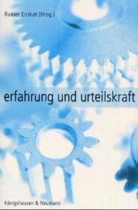 Cover zu Erfahrung und Urteilskraft (ISBN 9783826018404)