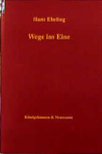 Cover zu Wege ins Eine (ISBN 9783826018428)