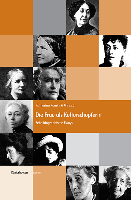 Cover zu Die Frau als Kulturschöpferin (ISBN 9783826018459)