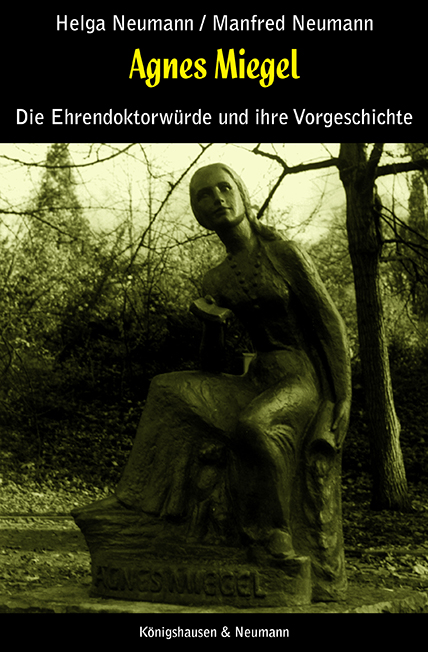 Cover zu Agnes Miegel (ISBN 9783826018770)