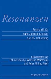Cover zu Resonanzen (ISBN 9783826018824)