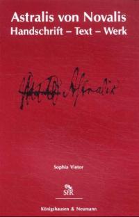 Cover zu Astralis von Novalis (ISBN 9783826018954)
