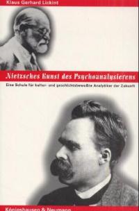 Cover zu Nietzsches Kunst des Psychoanalysierens (ISBN 9783826019265)