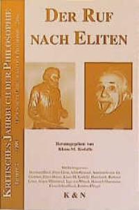 Cover zu Der Ruf nach Eliten (ISBN 9783826019463)