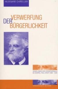 Cover zu Verwerfung der Bürgerlichkeit (ISBN 9783826021756)
