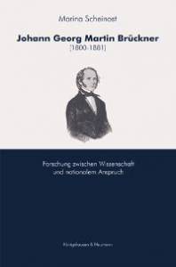 Cover zu Johann Georg Martin Brückner (1800-1881) (ISBN 9783826025730)