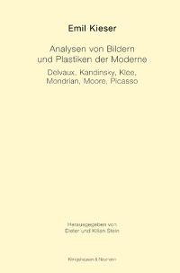 Cover zu Analysen von Bildern und Plastiken der Moderne (ISBN 9783826026263)