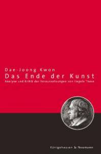 Cover zu Das Ende der Kunst (ISBN 9783826026775)