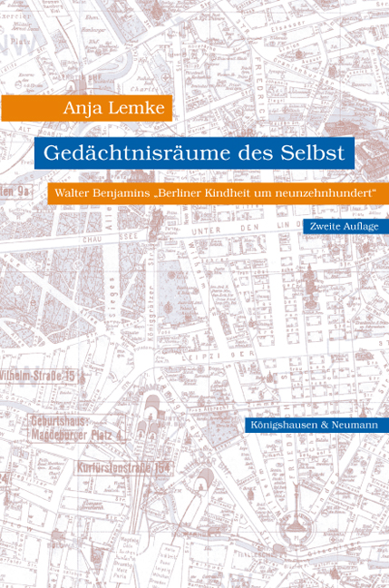 Cover zu Gedächtnisräume des Selbst (ISBN 9783826026911)