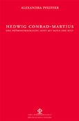 Cover zu Hedwig Conrad-Martius (ISBN 9783826027628)