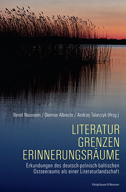Cover zu Literatur Grenzen Erinnerungsräume (ISBN 9783826028274)