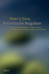 Cover zu Ästhetische Negation (ISBN 9783826028588)