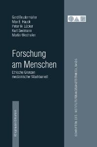 Cover zu Forschung am Menschen (ISBN 9783826028816)