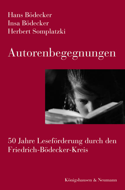 Cover zu Autorenbegegnungen (ISBN 9783826029141)