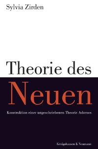 Cover zu Theorie des Neuen (ISBN 9783826029202)