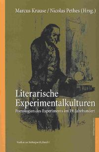 Cover zu Literarische Experimentalkulturen (ISBN 9783826030642)