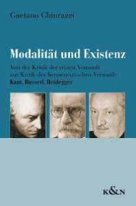 Cover zu Modalität und Existenz (ISBN 9783826030871)