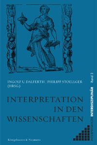 Cover zu Interpretation in den Wissenschaften (ISBN 9783826031120)