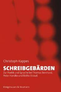 Cover zu Schreibgebärden (ISBN 9783826032295)