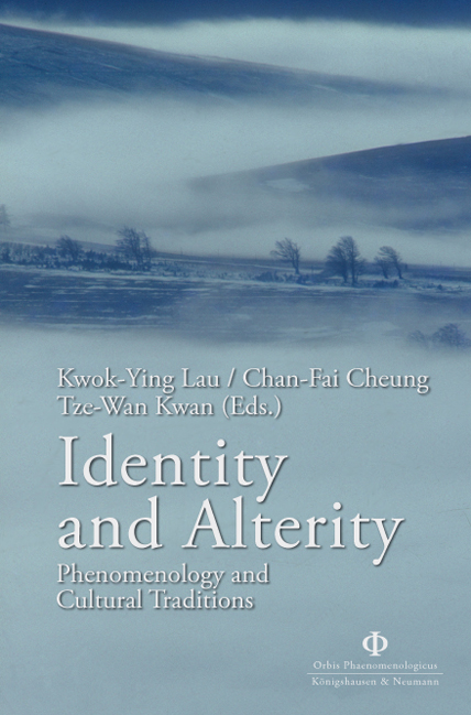 Cover zu Identity and Alterity (ISBN 9783826033018)
