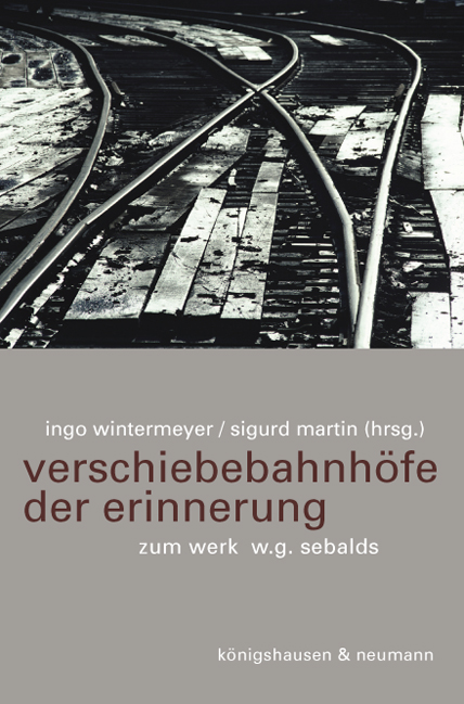 Cover zu Verschiebebahnhöfe der Erinnerung (ISBN 9783826033841)