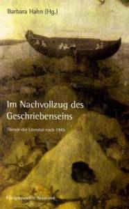 Cover zu Im Nachvollzug des Geschriebenseins (ISBN 9783826034183)