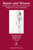 Cover zu Kunst und Wissen (ISBN 9783826034763)