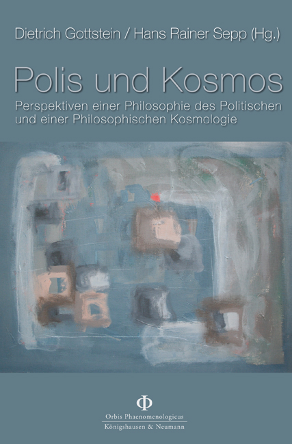 Cover zu Polis und Kosmos (ISBN 9783826034985)