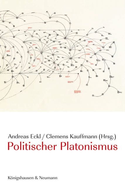 Cover zu Politischer Platonismus (ISBN 9783826035548)