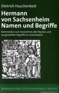 Cover zu Hermann von Sachsenheim - Namen und Begriffe (ISBN 9783826035654)