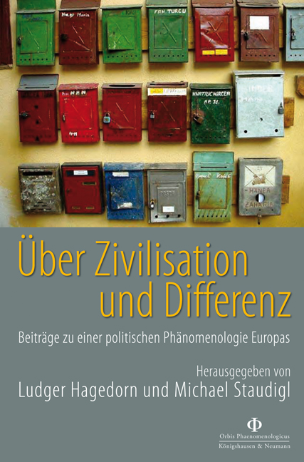 Cover zu Über Zivilisation und Differenz (ISBN 9783826035852)