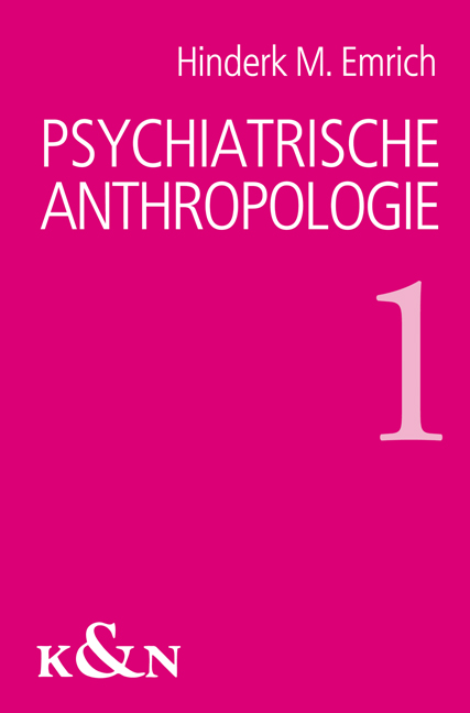Cover zu Psychiatrische Anthropologie (ISBN 9783826036453)