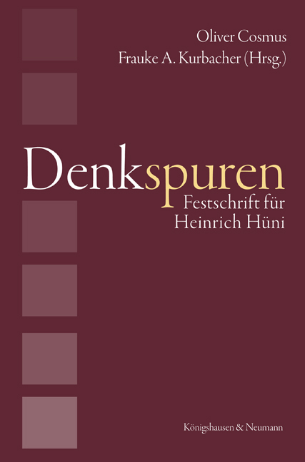 Cover zu Denkspuren (ISBN 9783826036651)