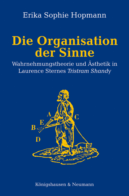 Cover zu Die Organisation der Sinne (ISBN 9783826036750)